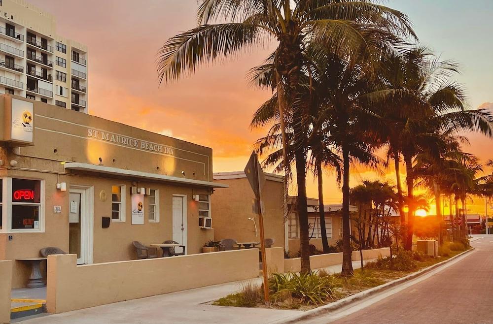 St Maurice Beach Inn Hollywood Exterior foto